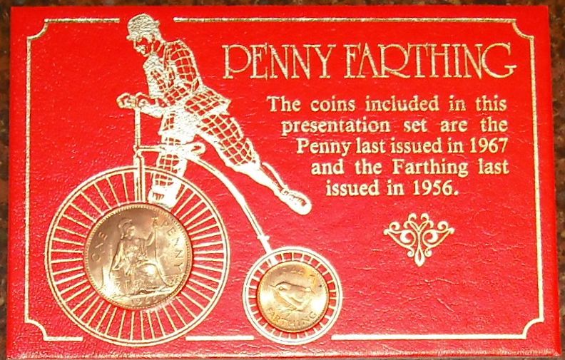 reverse penny farthing